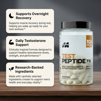 TEST PEPTIDE T10 SUPPLEMENTS || BUILD LEAN MUSCLE 3X FASTER.