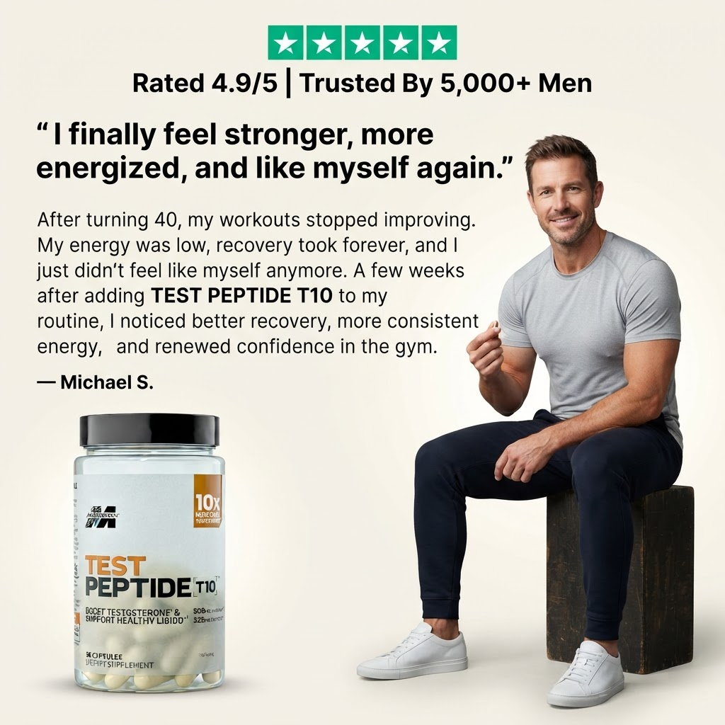 TEST PEPTIDE T10 SUPPLEMENTS || BUILD LEAN MUSCLE 3X FASTER.